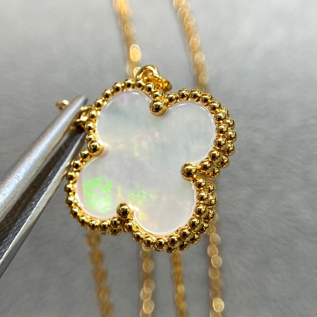 Sophia™ | Verfijnde Ketting met Parelmoer Glans