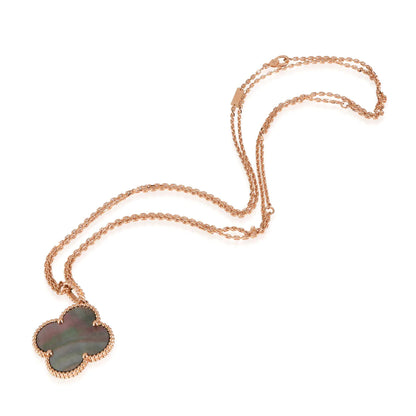 Clover™ | Big Clover Dark MOP Gold Ketting