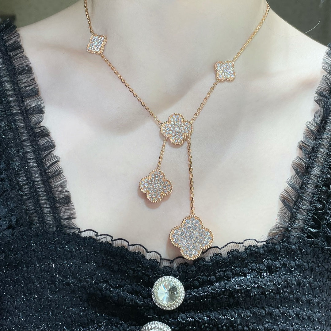 Clover™ | Diamond Paved Ketting (6 Motieven)