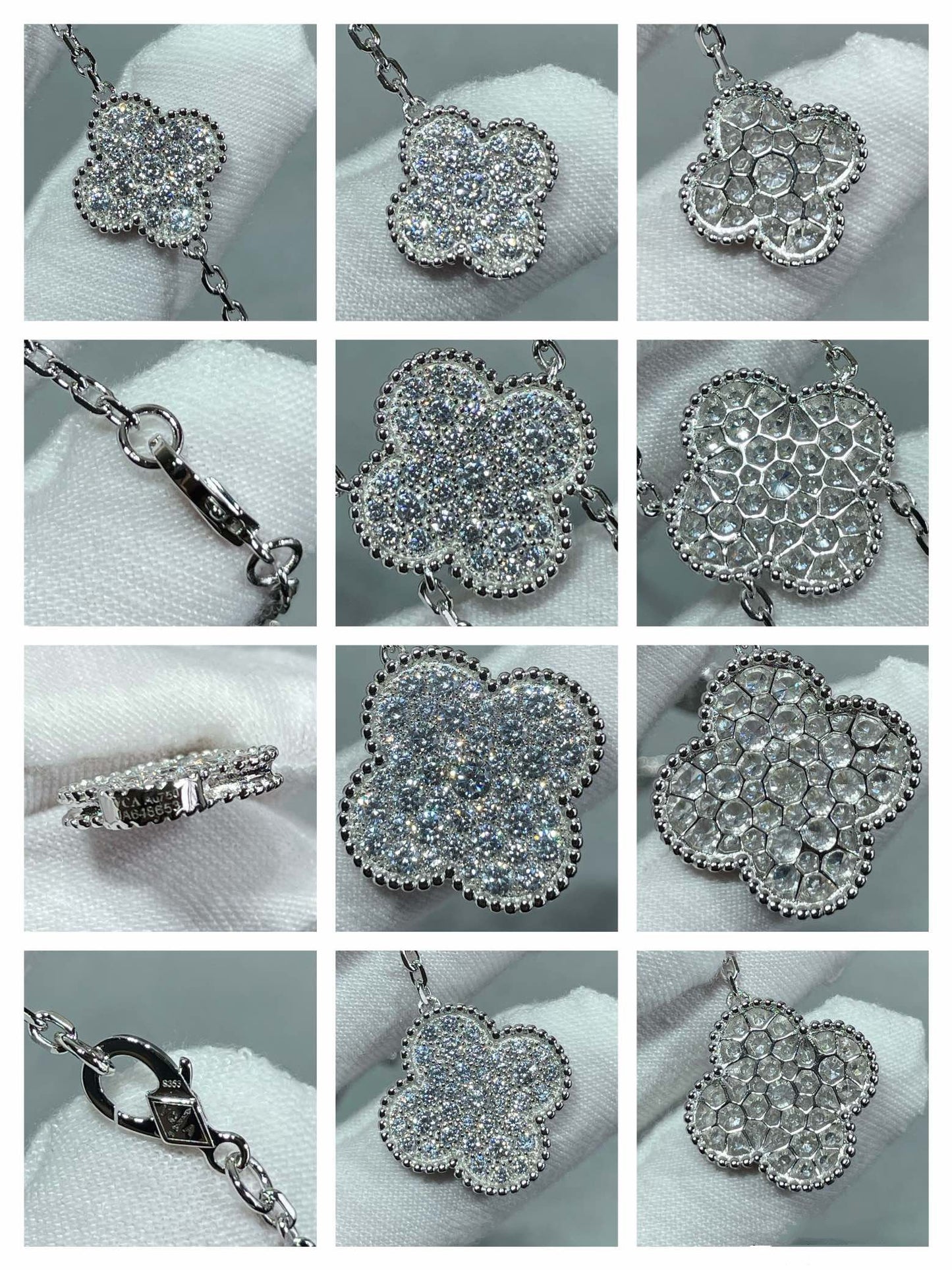Clover™ | Diamond Paved Ketting (6 Motieven)