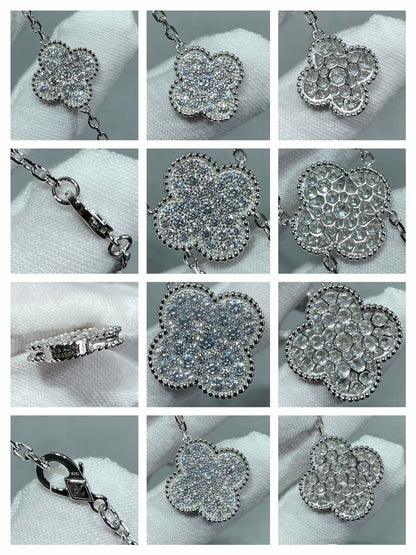 Clover™ | Diamond Paved Ketting (6 Motieven)