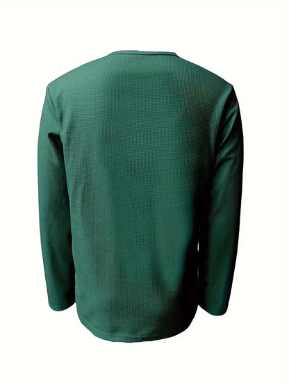 Luca - Minimalistisch Casual Gebreid Overhemd