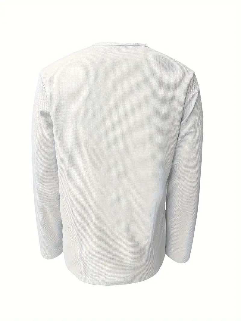 Luca - Minimalistisch Casual Gebreid Overhemd